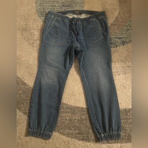 Size 1S NWOT Torrid Medium Wash Jean Joggers